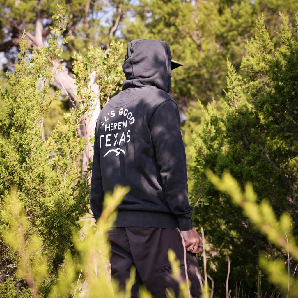 All's Good Campfire Hoodie Texas Hill Country Provisions 