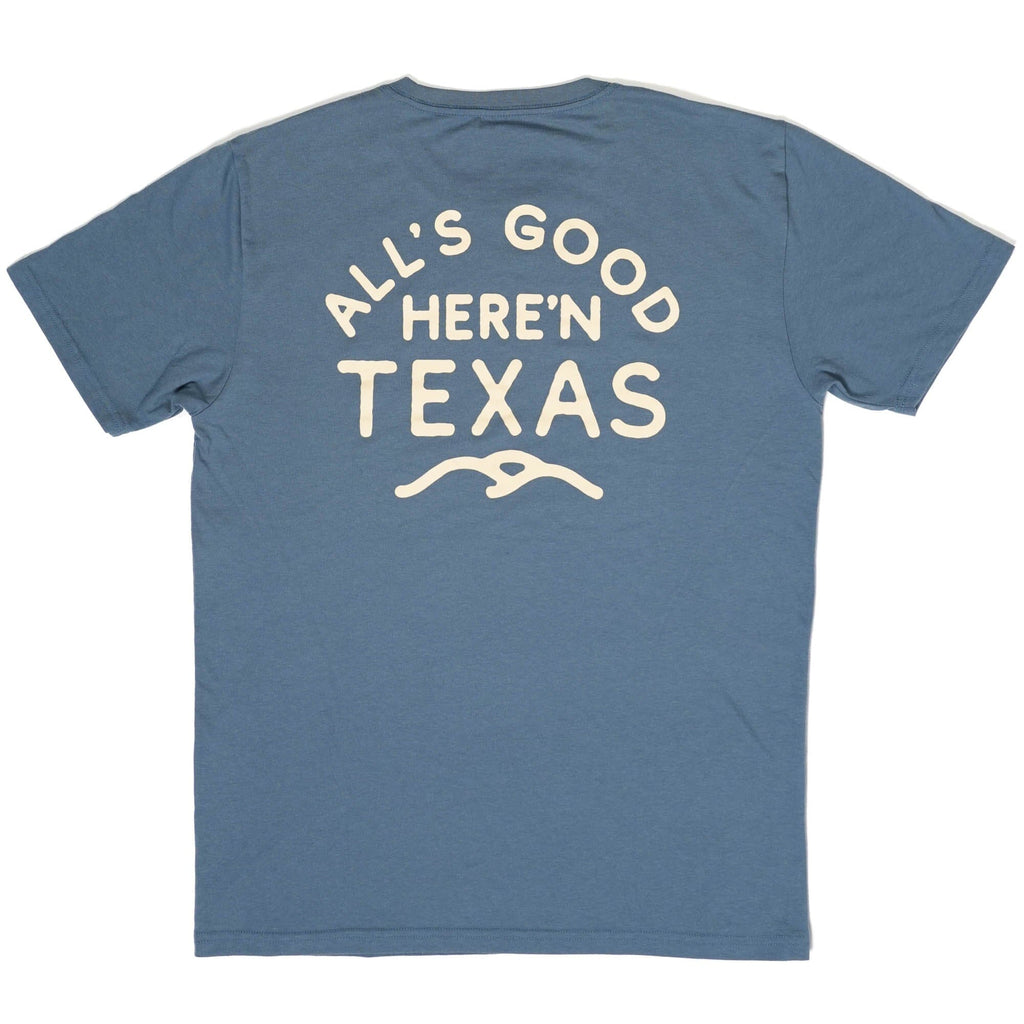 All's Good Feather Grass Texas Hill Country Provisions Faded Indigo S 