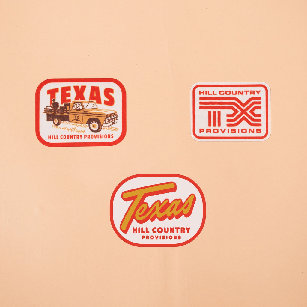 Nylon Stickers – Texas Hill Country Provisions
