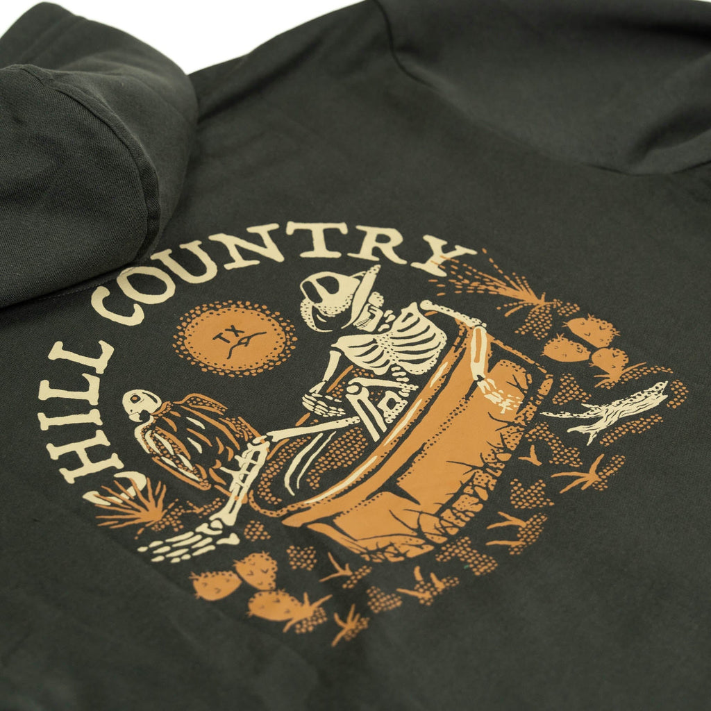 Bone Chillin' Campfire Hoodie Texas Hill Country Provisions 