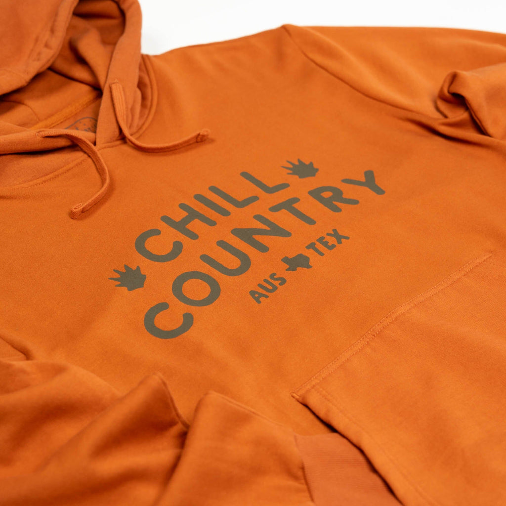 Chill Country ATX Campfire Hoodie Texas Hill Country Provisions 