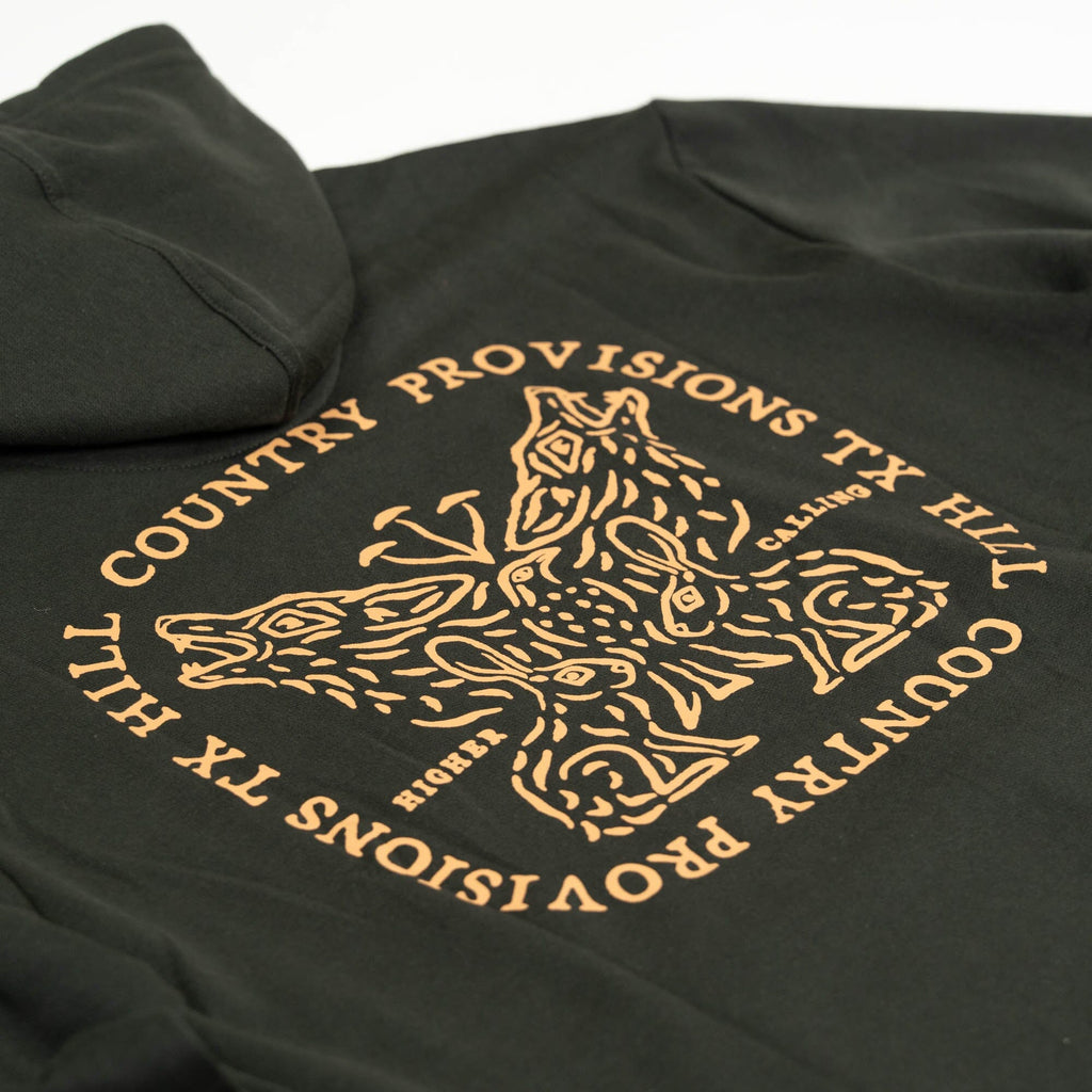 Higher Calling Campfire Hoodie Texas Hill Country Provisions 