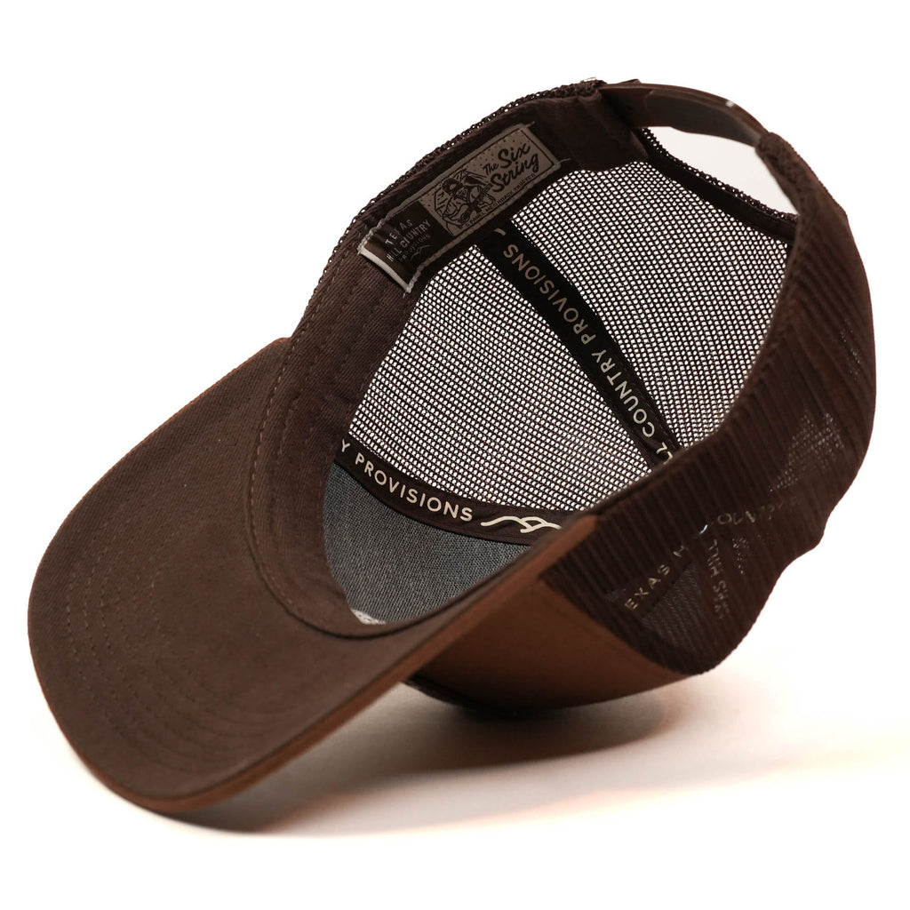 Hill Country Dillo Meshback Firm Trucker Texas Hill Country Provisions 