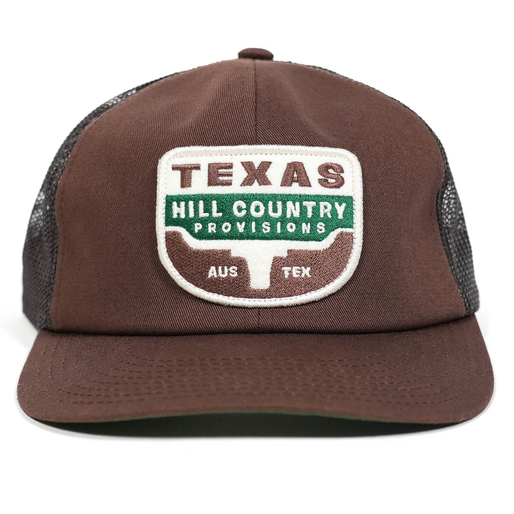 Legacy Herd Feed & Seed Texas Hill Country Provisions Brown Single Brushed Twill Unstructured