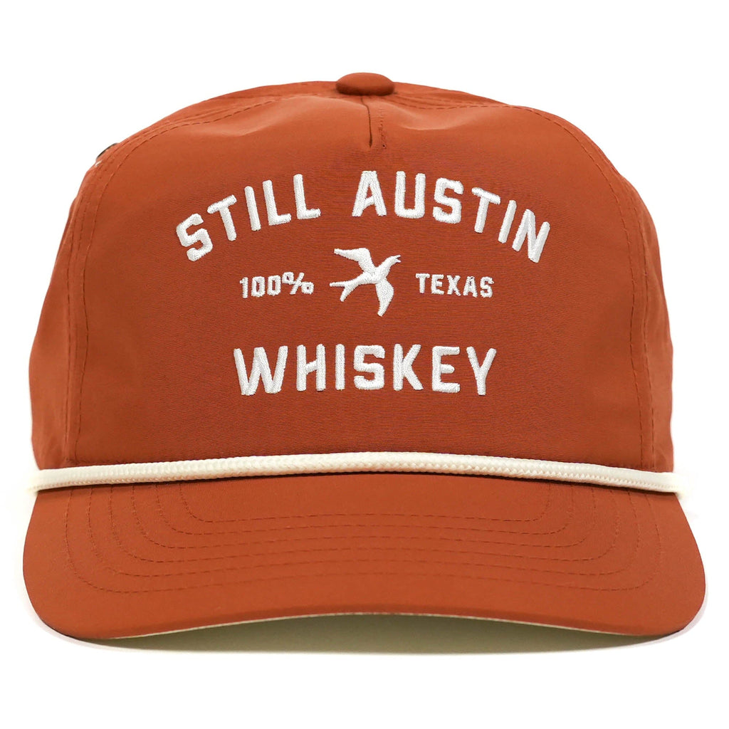 Speakeasy Guadalupe Snapback Texas Hill Country Provisions Texas Orange Quick-Dry Nylon Mesh Flap